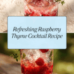 Raspberry Thyme Cocktail Recipe