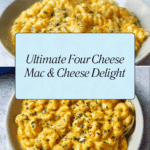 Creamy Four Cheese Mac and Cheese Recipe (Easy) Recipe
