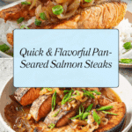 Pan-Seared Salmon Steaks Recipe
