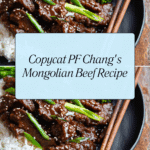 Copycat PF Chang's Mongolian Beef Recipe