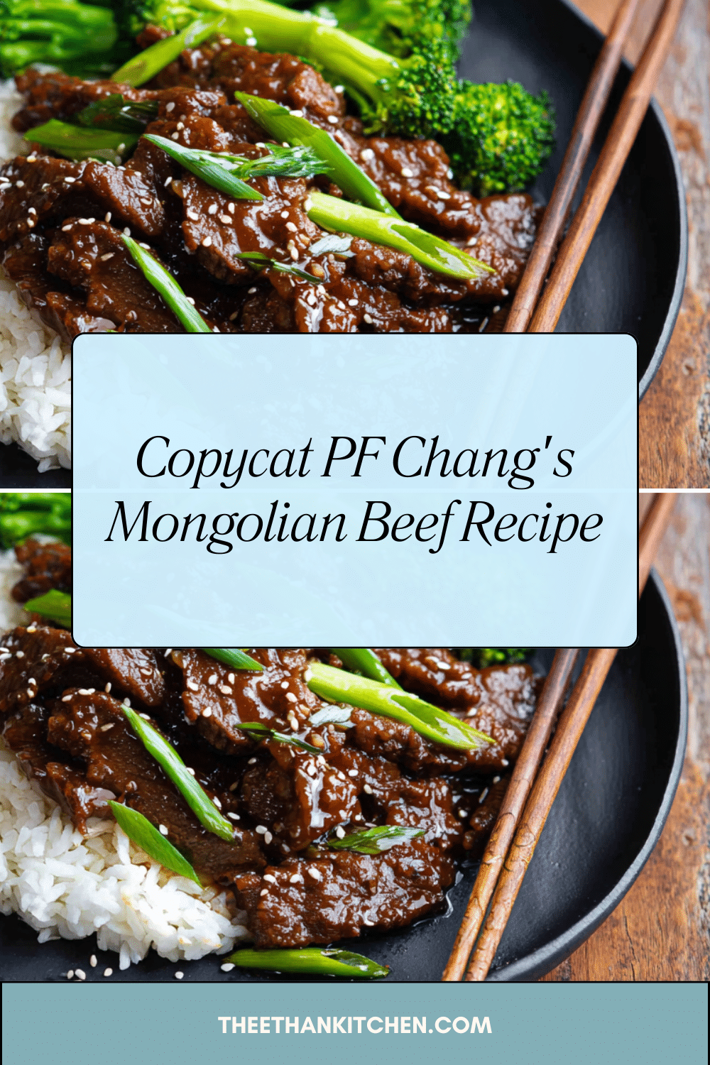 Copycat PF Chang's Mongolian Beef Recipe Make It at Home