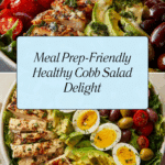 Healthy Cobb Salad That You Can Meal Prep Recipe
