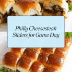 Cheesy Philly Cheesesteak Sliders Recipe