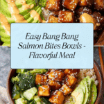 Crispy Bang Bang Salmon Bites Bowls Recipe