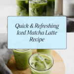 5-Minute Iced Green Tea Matcha Latte Recipe