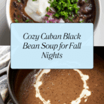 Cuban Black Bean Soup (Sopa de Frijol Negro) Recipe