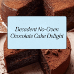 No-Oven Chocolate Cake Recipe