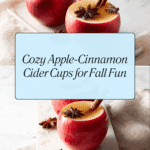 Apple-Cinnamon Cider Cups Recipe
