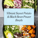Sweet Potato Black Bean Power Bowls Recipe