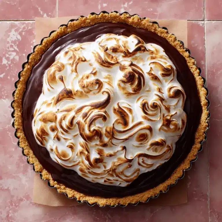 Foolproof S'mores Pie with Chocolate Filling Recipe