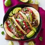 Easy Skillet Steak Fajitas Recipe