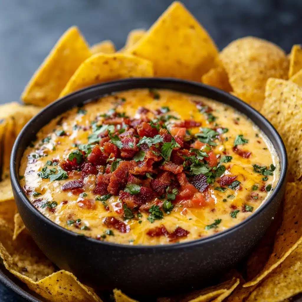 Cheesy Rotel Ranch Queso Recipe - Recipe Image