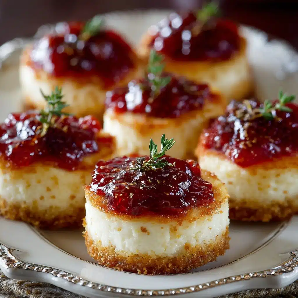 Cheesy Thumbprint Appetizers with Hot Pepper Jelly Recipe - Recipe Image