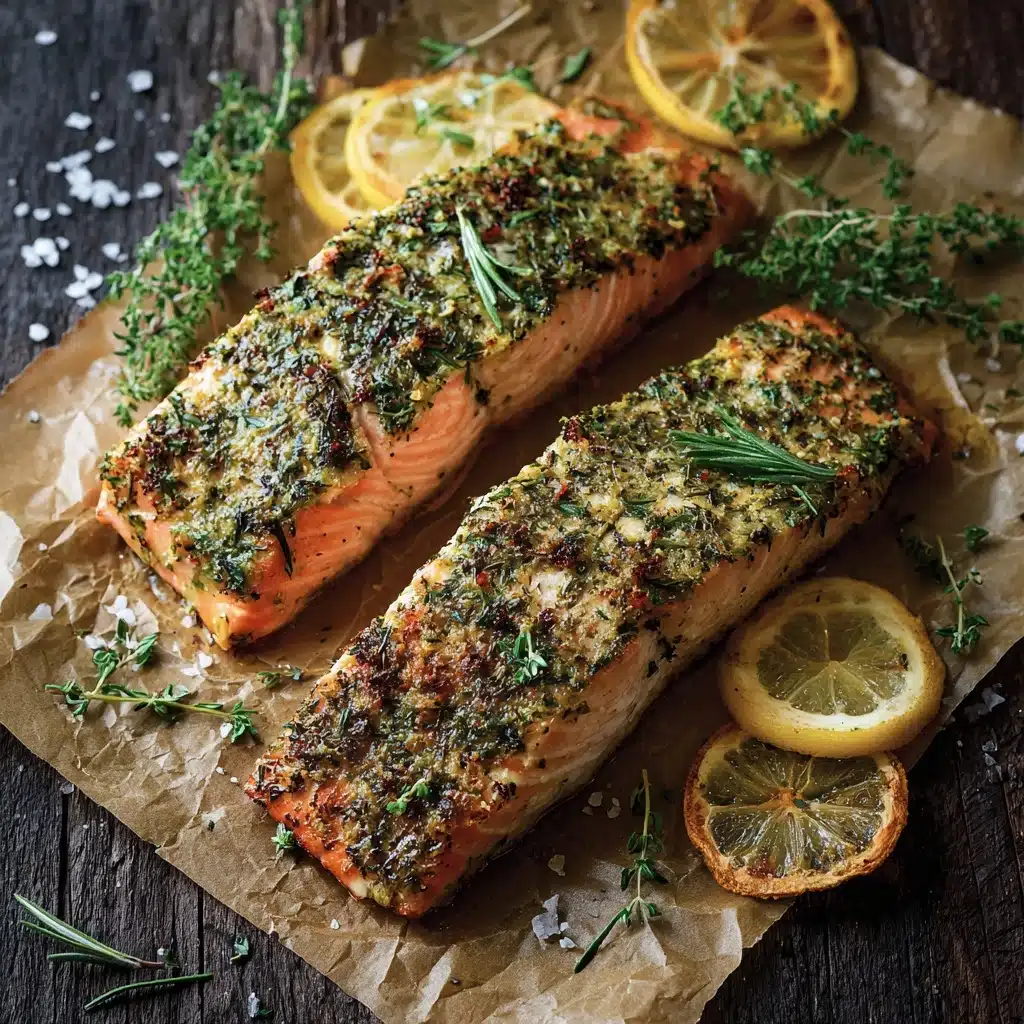 Baked Salmon Fillets Dijon Recipe - Recipe Image