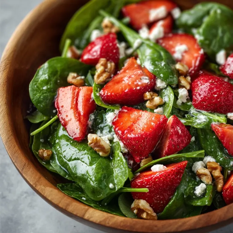 Strawberry Spinach Salad Recipe
