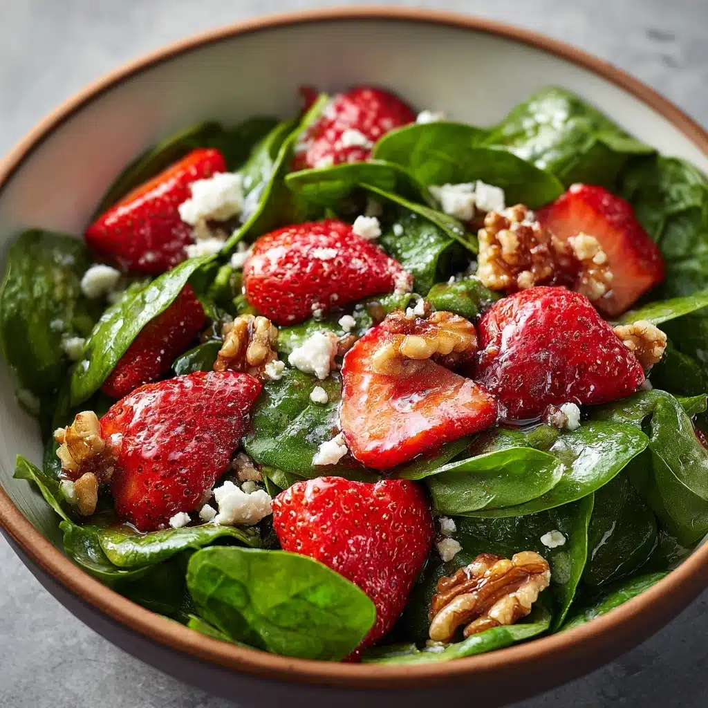 Strawberry Spinach Salad Recipe - Recipe Image