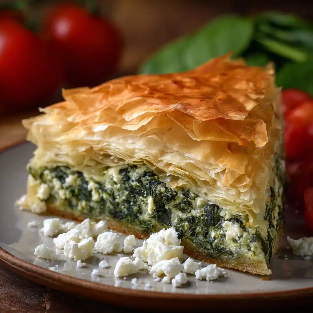 Spanakopita (Greek Spinach Pie) Recipe - Recipe Image