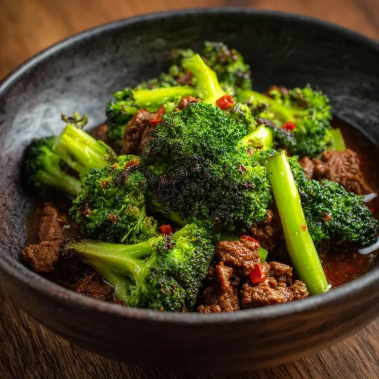 Ground Beef and Broccoli Recipe