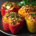 Buffalo Chicken Stuffed Peppers Recipe