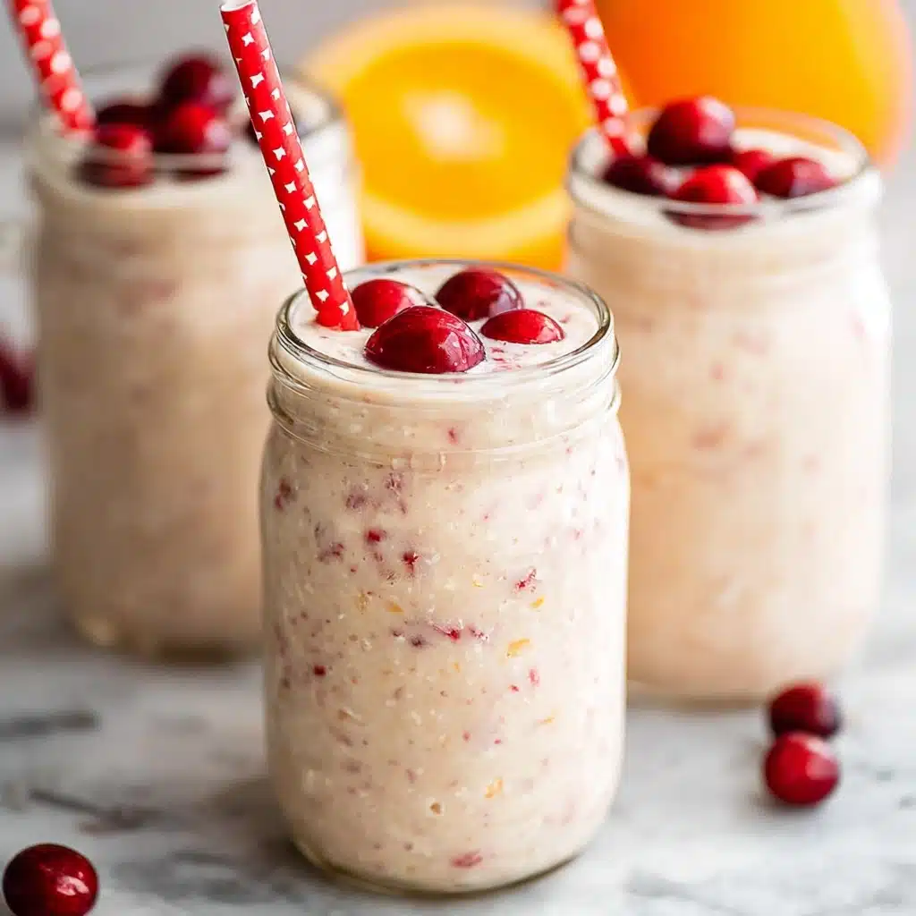 Orange Cranberry Muffin Smoothie Recipe - Recipe Image