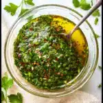 Five Minute Chimichurri Sauce Recipe