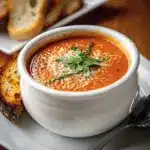 Tomato Basil Parmesan Soup Recipe