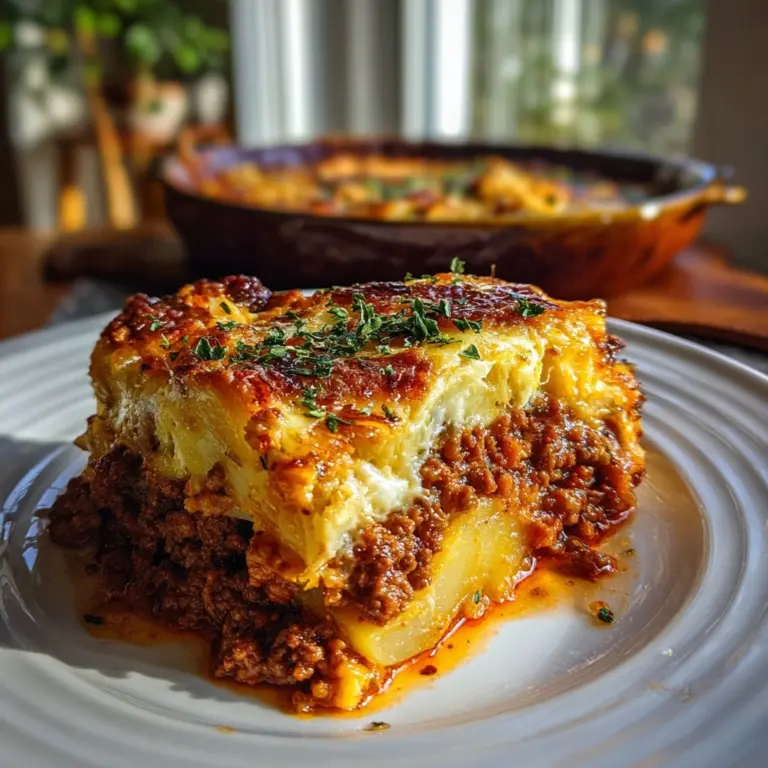 Cabbage Beef Bake Recipe