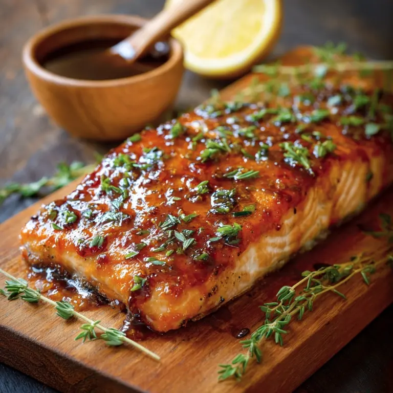 Brown Sugar Glazed Salmon Recipe