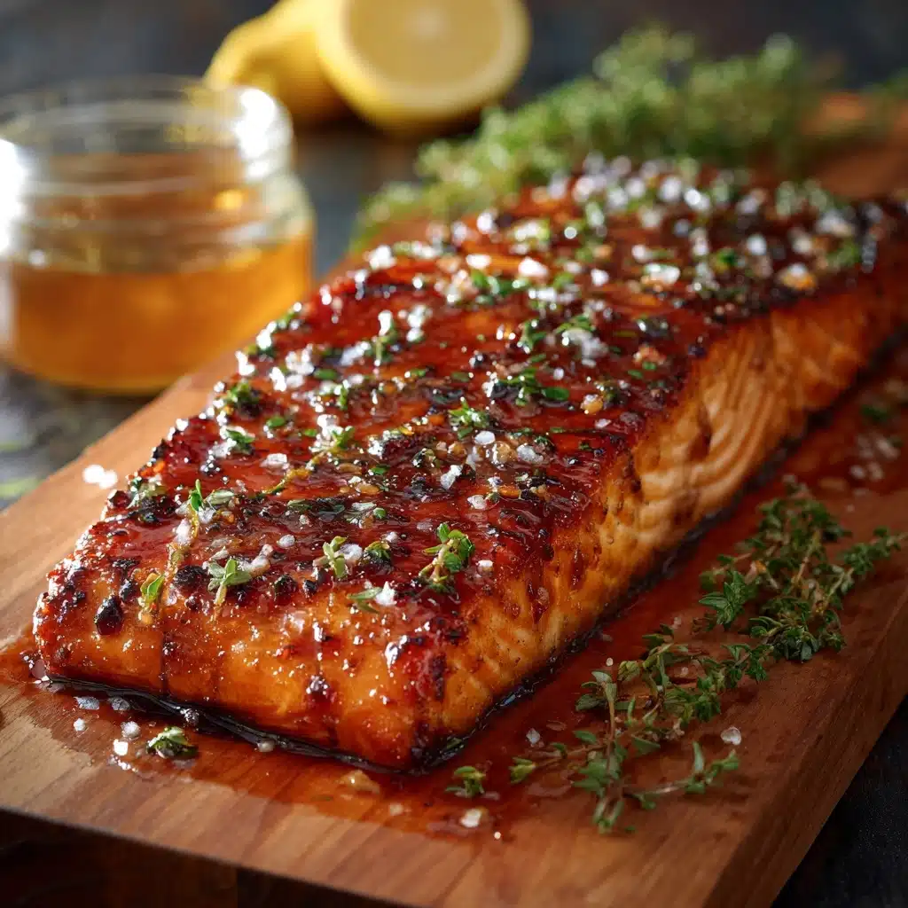 Brown Sugar Glazed Salmon Recipe - Recipe Image