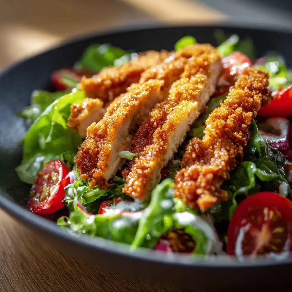 Delicious Crispy Chicken Salad Recipe