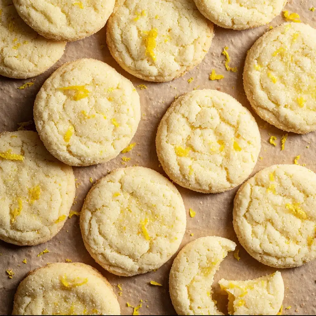 Easy No Chill Lemon Sugar Cookies Recipe