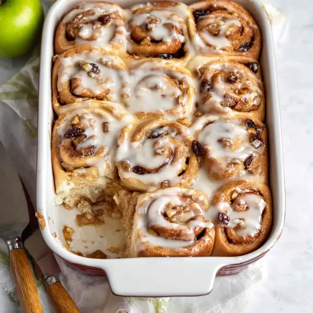Apple Currant Cinnamon Rolls Recipe - Recipe Image