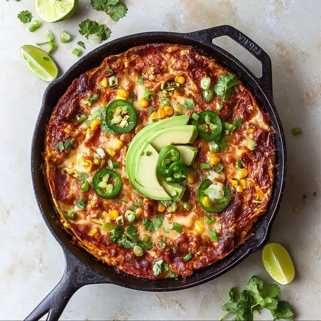 Smoky Chicken Enchilada Skillet Recipe