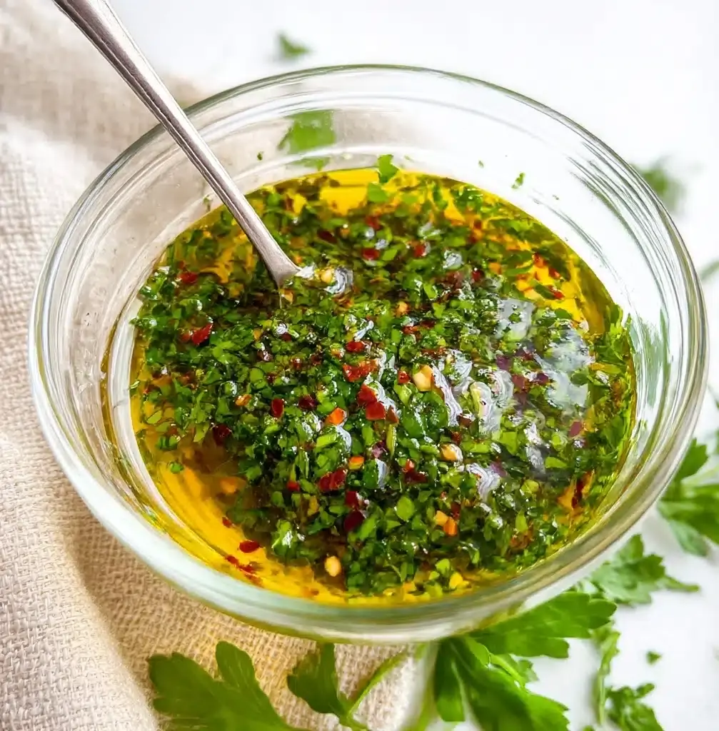 Five Minute Chimichurri Sauce Recipe - Recipe Image