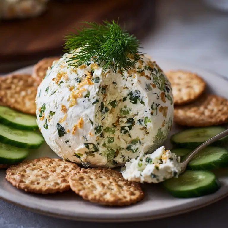 Dill Pickle Cheese Ball Recipe