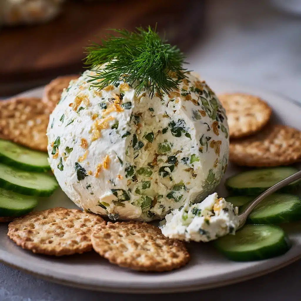 Dill Pickle Cheese Ball Recipe - Recipe Image