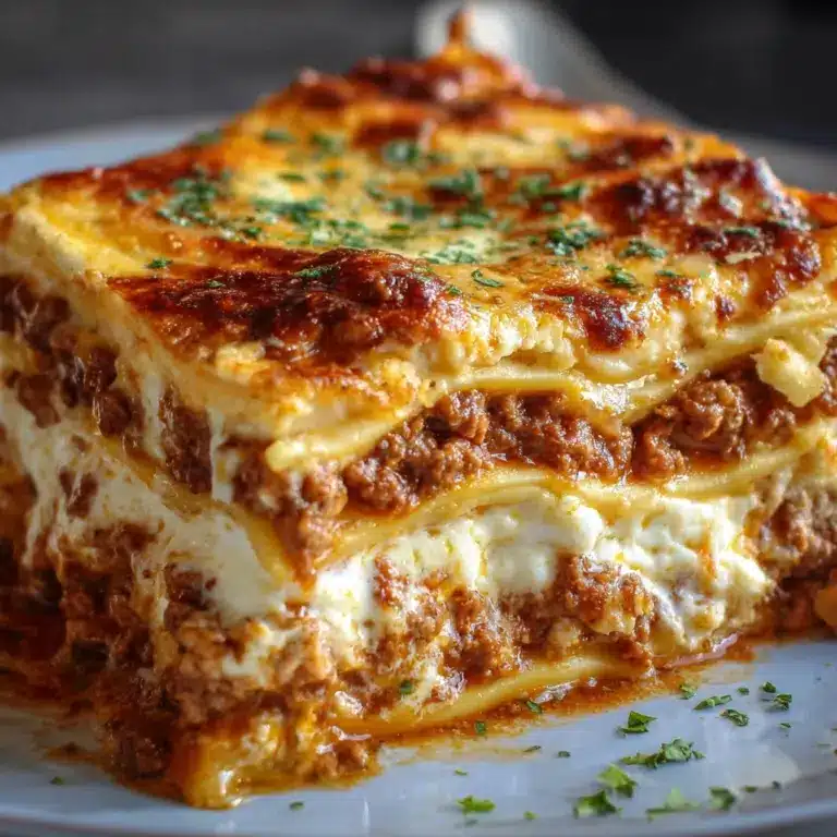 Million Dollar Lasagna – A Rich and Creamy Layered Delight! Recipe