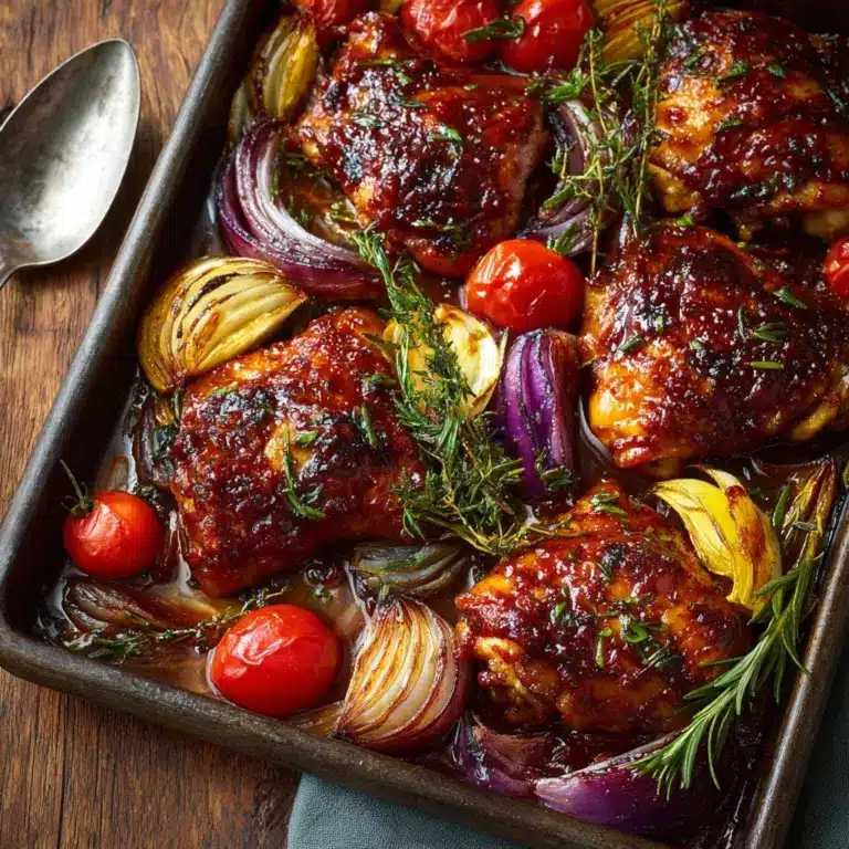 BBQ Sheet-Pan Chicken Recipe