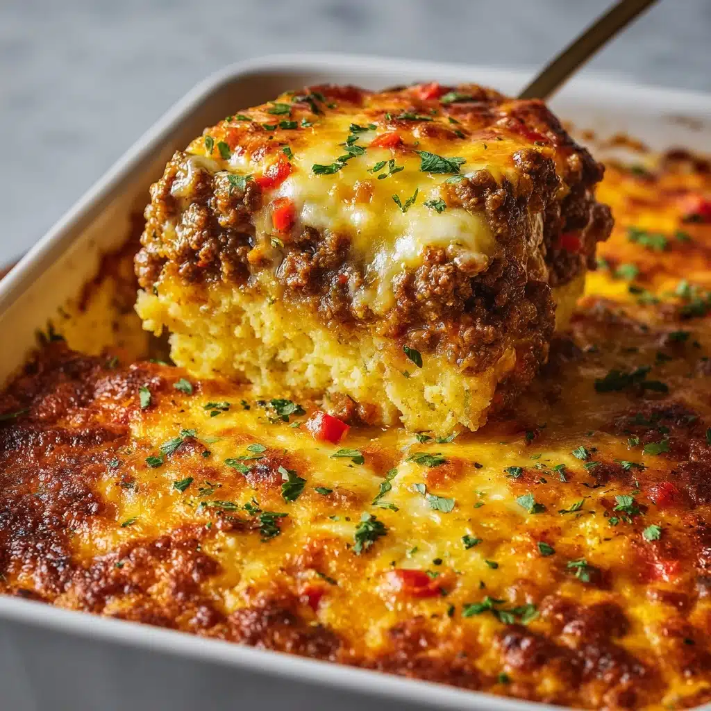Gluten Free Hamburger Casserole Recipe - Recipe Image