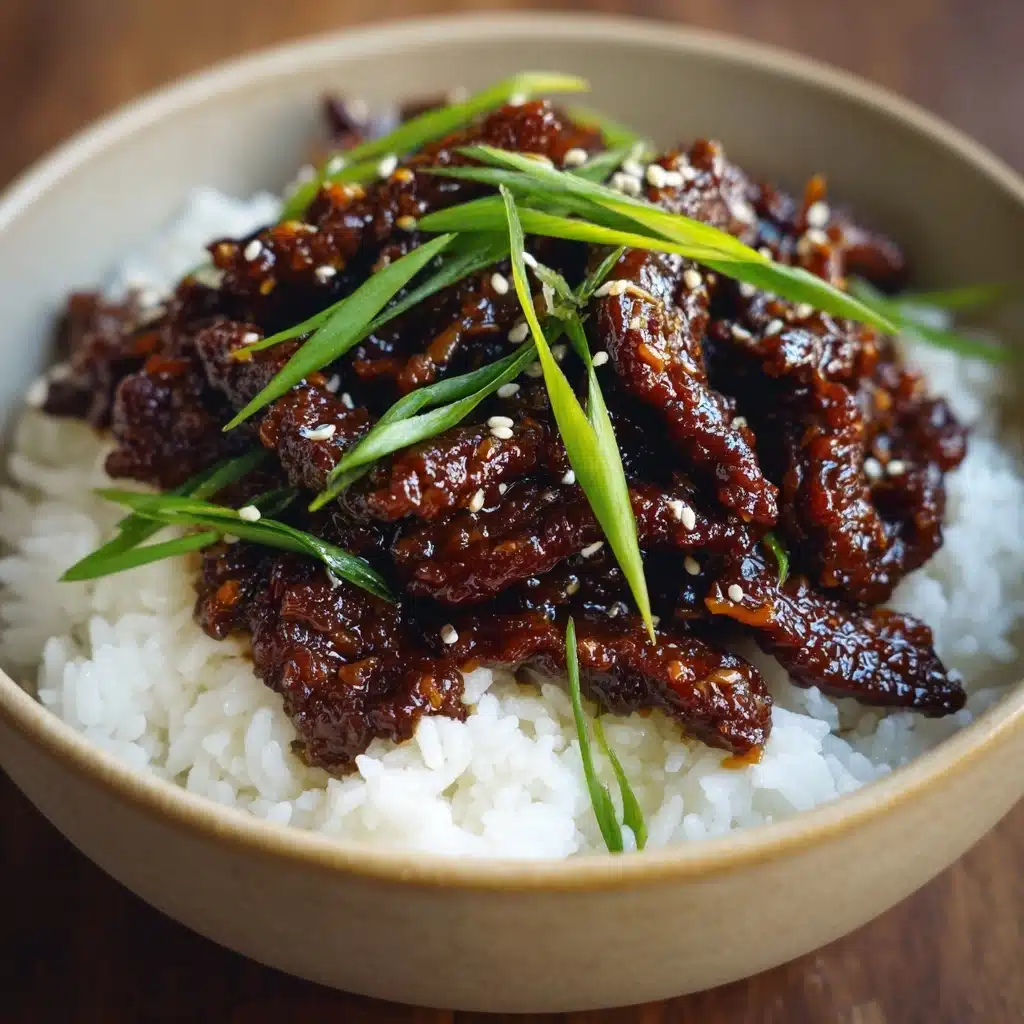 30-Minute Mongolian Beef Recipe - Recipe Image