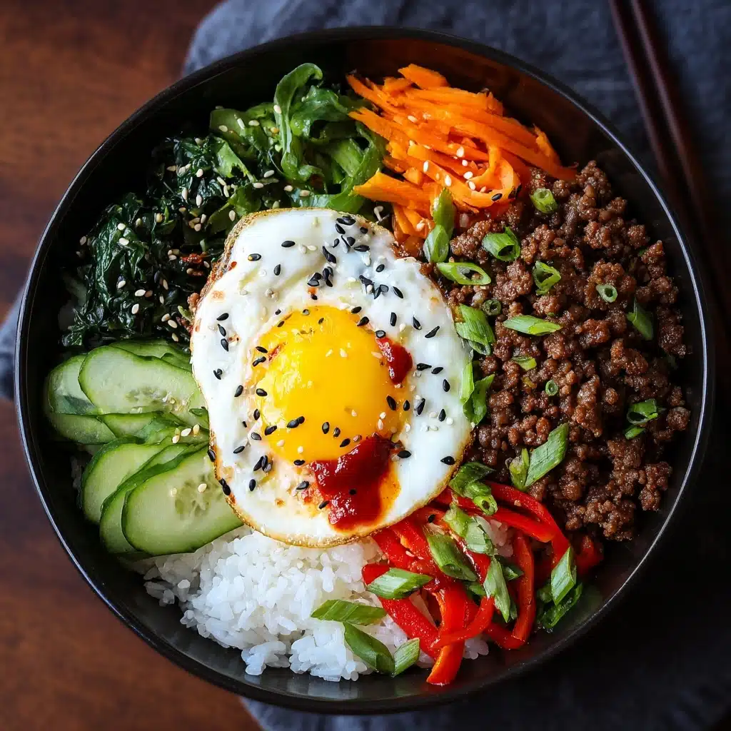 Korean Ground Beef Bowl Recipe