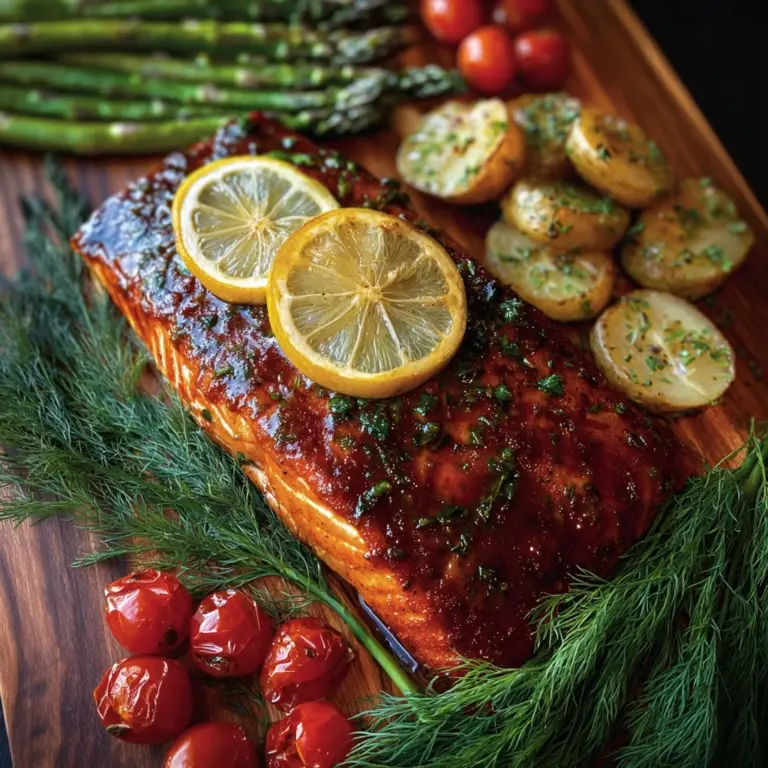 Cedar Planked Salmon Recipe