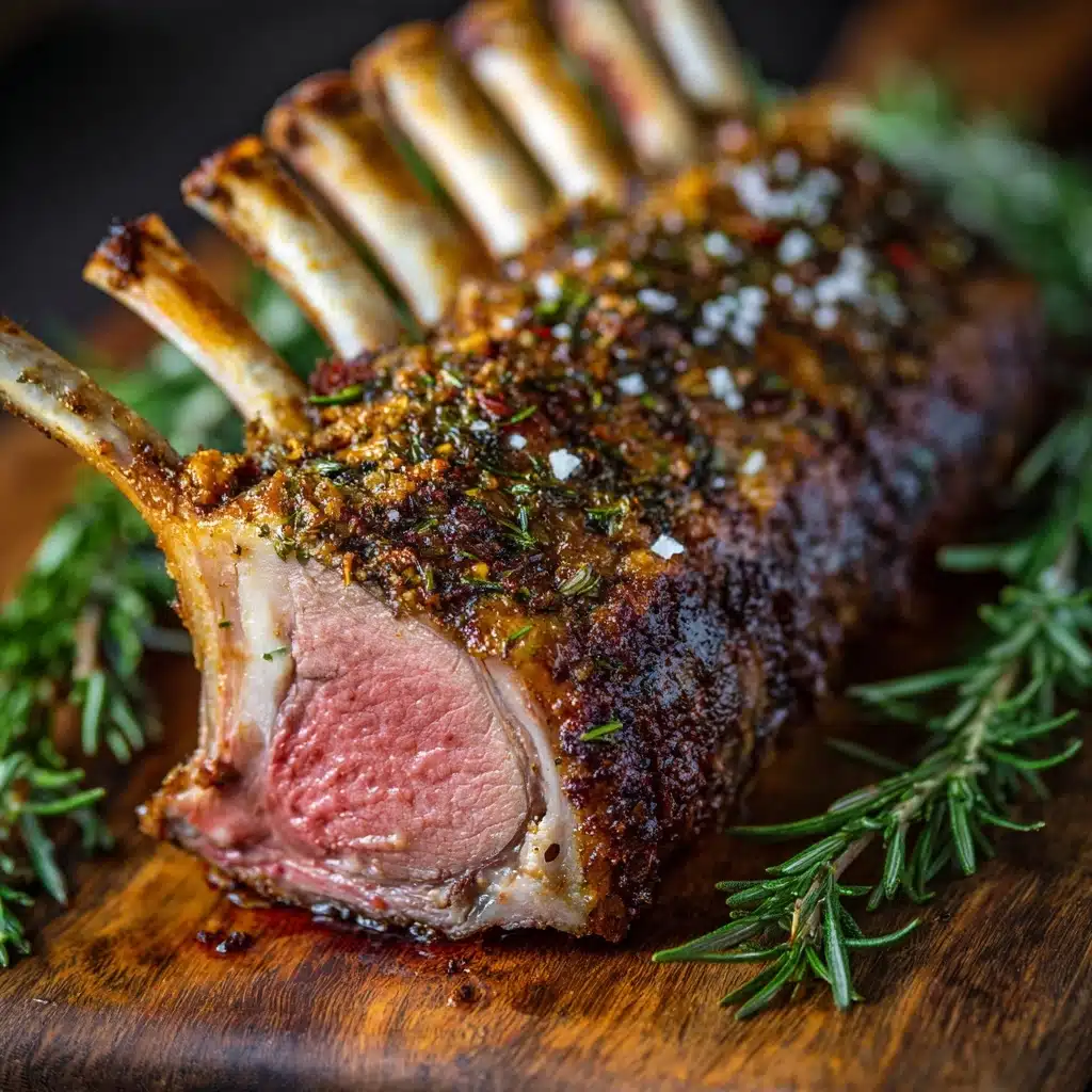 Roasted Rack of Lamb Recipe - Recipe Image