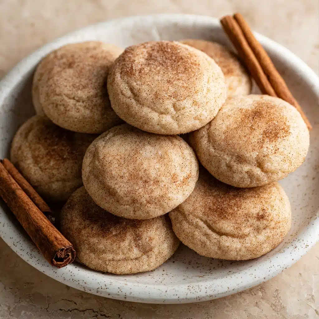 Quick and Chewy Cinnamon Sugar Cookies Recipe - Recipe Image