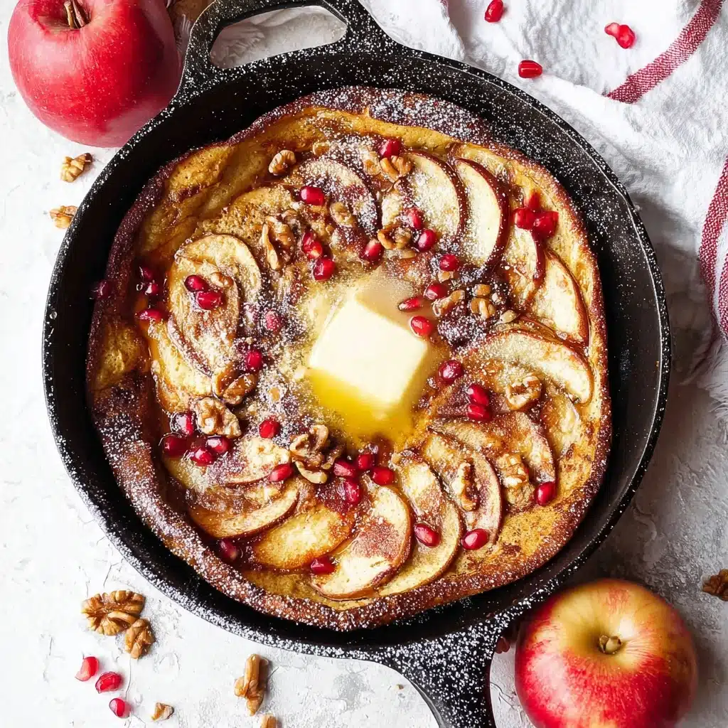 Chai Spice Apple Dutch Baby with Honey Butter Recipe - Recipe Image