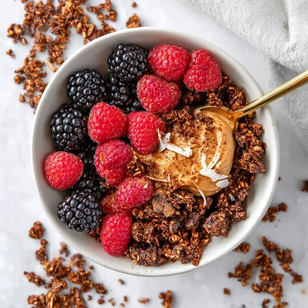 Chocolate Peanut Butter Granola Recipe