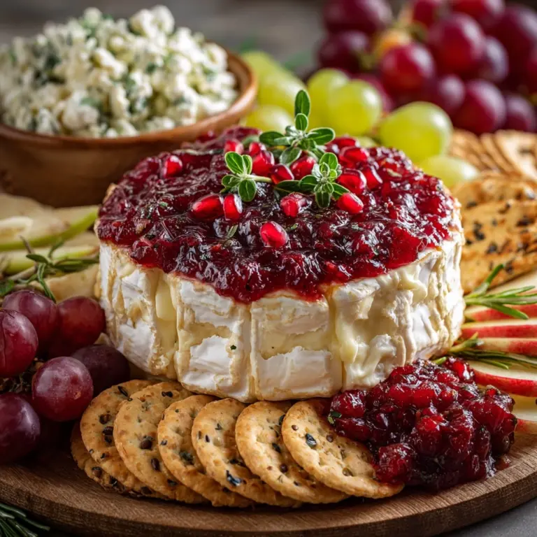 Festive Winter Cheese Board Recipe