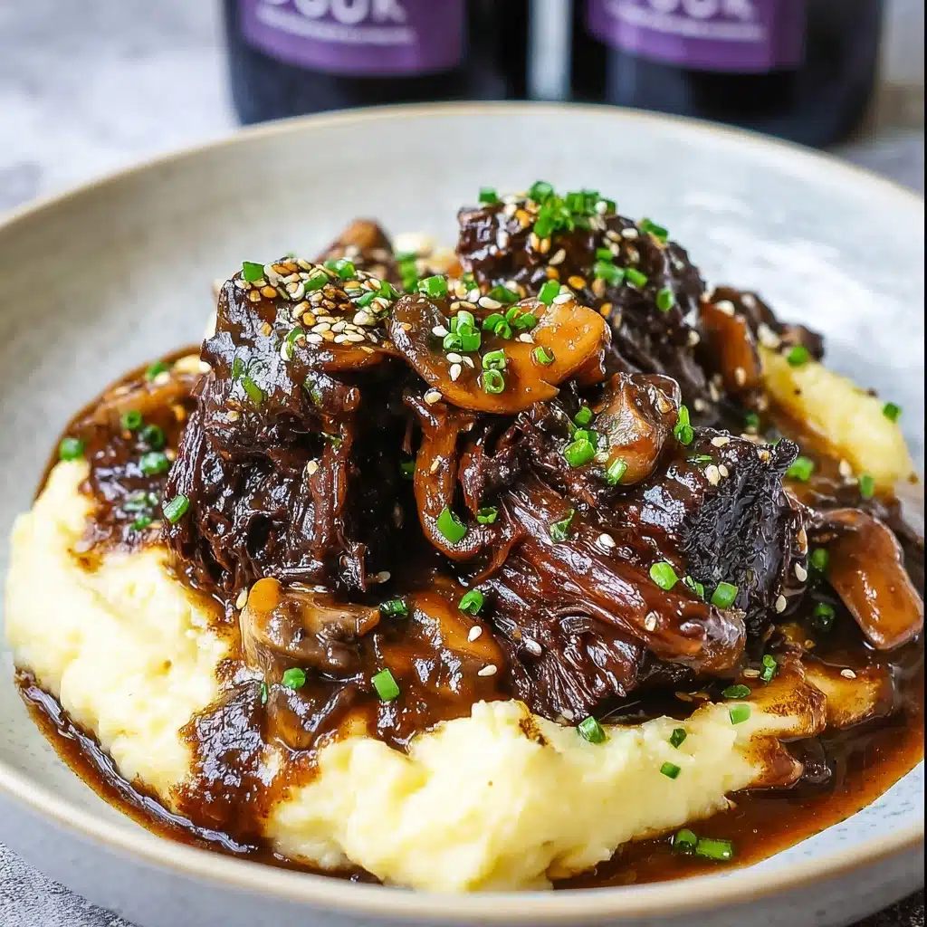 Crockpot Chocolate Stout Short Ribs Recipe