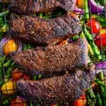 One Pan Balsamic Steak and Veggies Recipe