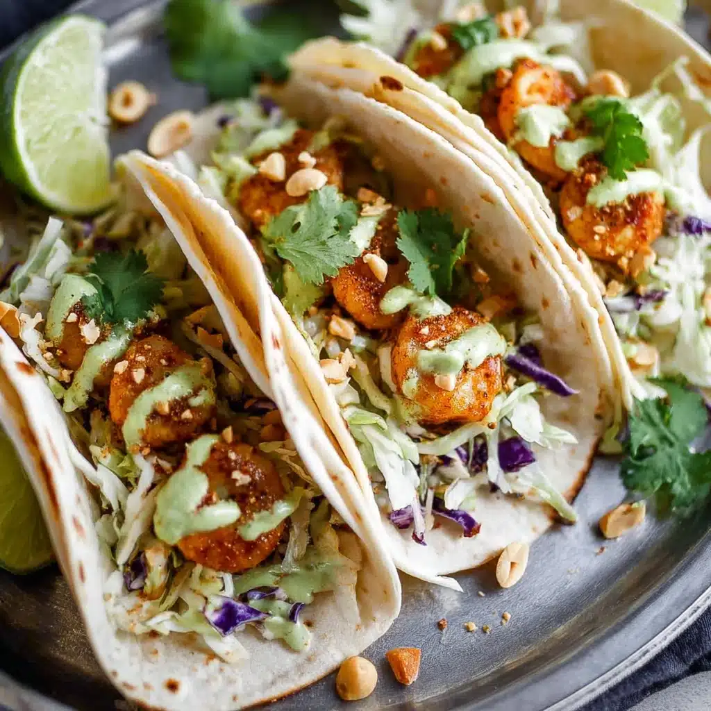 Thai Shrimp Tacos Recipe